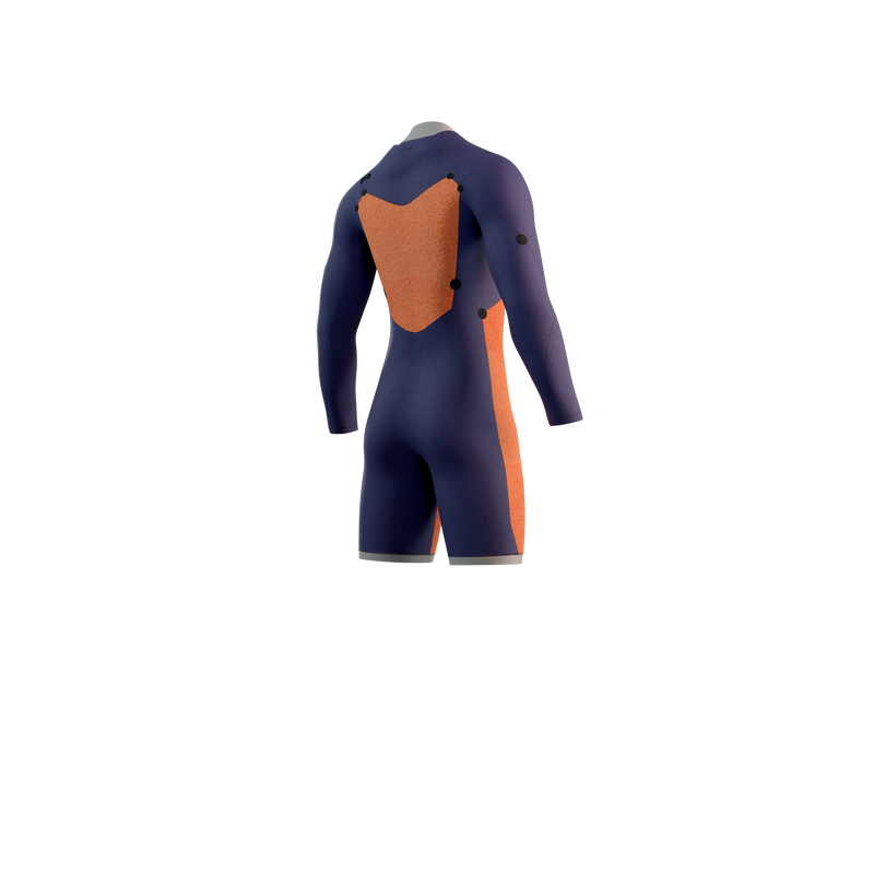 Load image into Gallery viewer, Star Longarm Shorty 3/2mm Fzip - Navy - 2025
