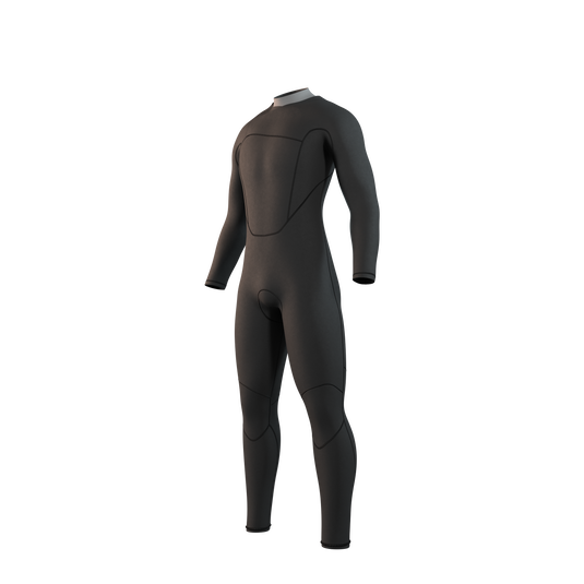 Brand Fullsuit 3/2mm FrontZip Flatlock - Black - 2025