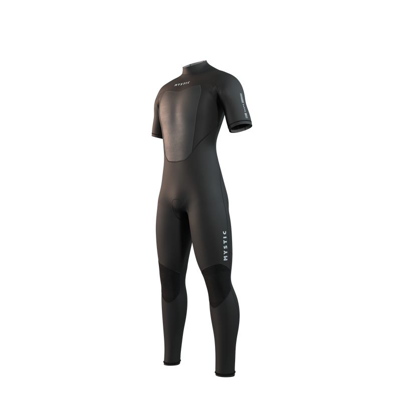 Load image into Gallery viewer, Brand Shortarm 3/2mm BackZip Flatlock - Black - 2025
