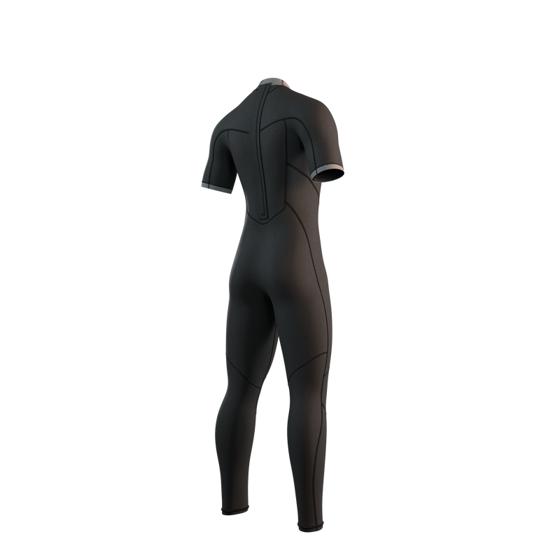 Load image into Gallery viewer, Brand Shortarm 3/2mm BackZip Flatlock - Black - 2025
