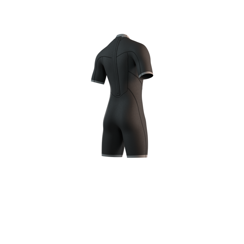 Load image into Gallery viewer, Brand Shorty 3/2mm BackZip Flatlock - Dark Olive - 2025

