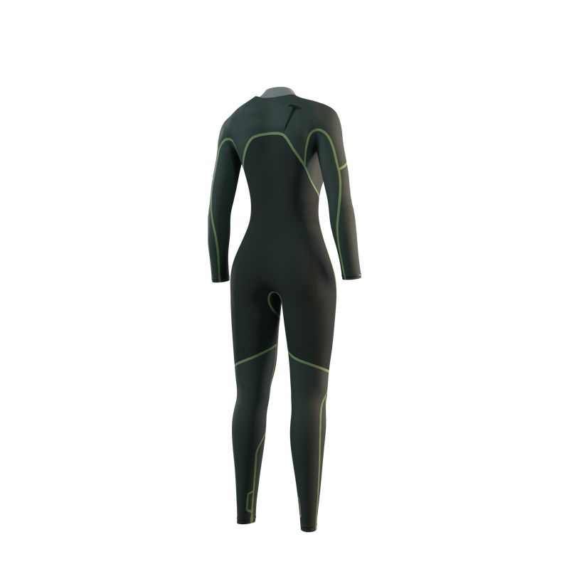 Load image into Gallery viewer, Evolve Fullsuit 3/2mm FrontZip Women - NATURAL FOAM - Black - 2025
