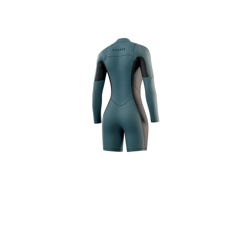 Load image into Gallery viewer, Haven Longarm Shorty 3/2mm Double Fzip Women - Teal - 2025

