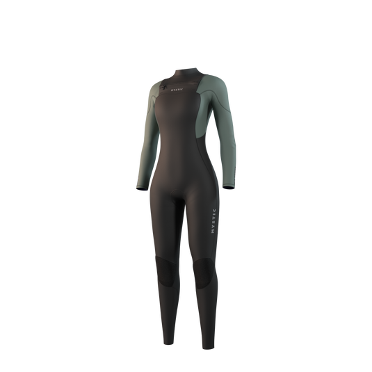 Star Fullsuit 3/2mm Double FrontZip Women - Dark Olive - 2025