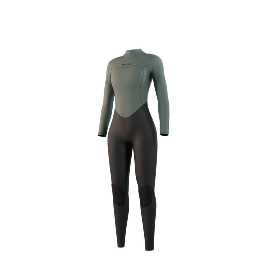 Star Fullsuit 3/2mm BackZip Women - Dark Olive - 2025