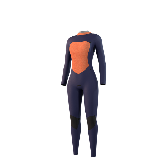 Star Fullsuit 3/2mm BackZip Women - Dark Olive - 2025