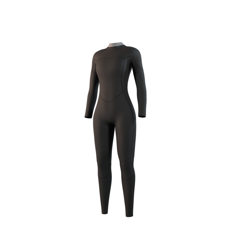Load image into Gallery viewer, Brand Fullsuit 3/2mm BackZip Flatlock Women - Black - 2025
