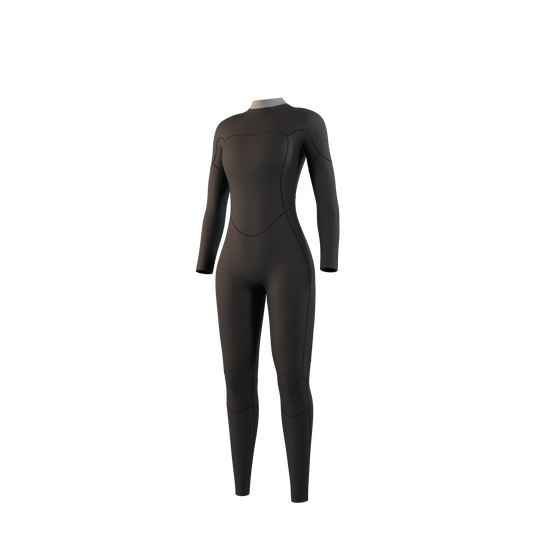 Brand Fullsuit 3/2mm BackZip Flatlock Women - Black - 2025