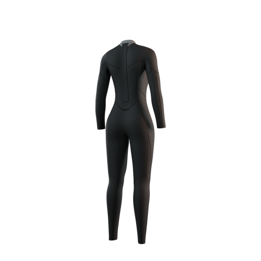 Brand Fullsuit 3/2mm BackZip Flatlock Women - Black - 2025