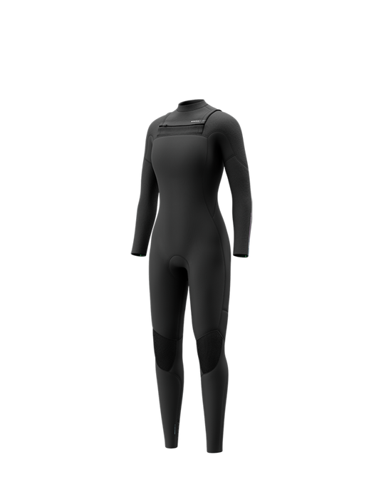 Jayde Fullsuit 4/3mm Double Fzip Women - Black - 2026