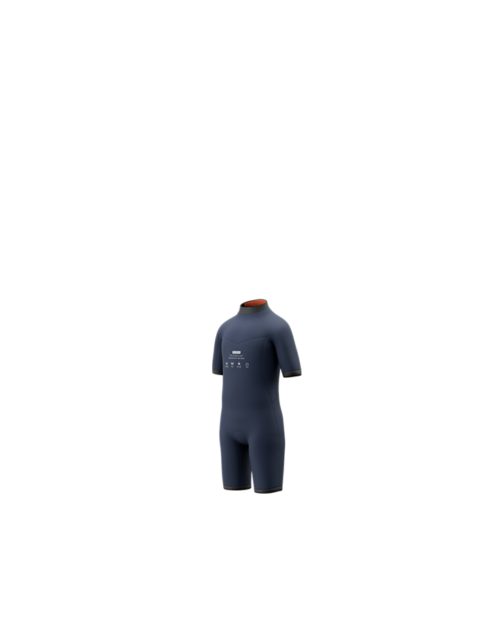 Load image into Gallery viewer, Star Shorty 3/2mm Bzip FL Kids - Navy / Orange - 2026
