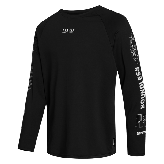 Tactic L/S Loosefit Quickdry - Black - 2024