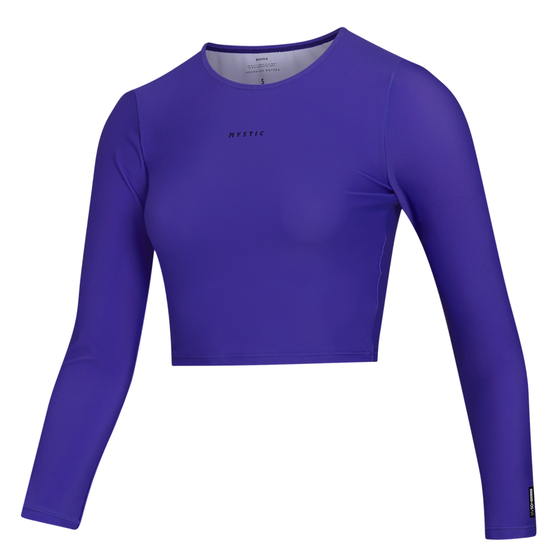 Load image into Gallery viewer, Sunn L/S Crop Rashvest Women - Purple - 2025
