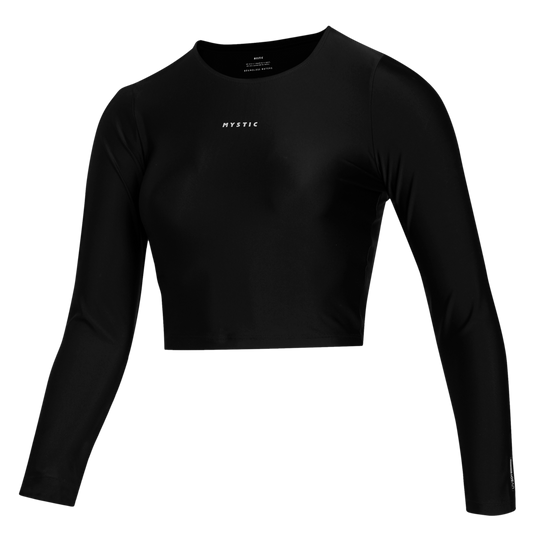 Sunn L/S Crop Rashvest Women - Black - 2024