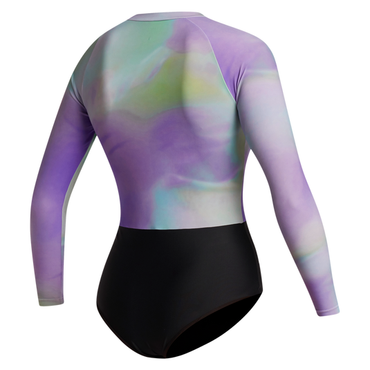 Jayde L/S One Piece Women - Purple / Green - 2024