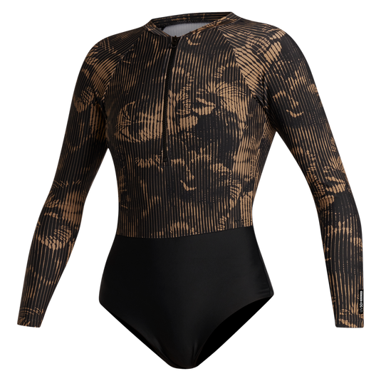 Jayde L/S One Piece Women - Slate Brown - 2025