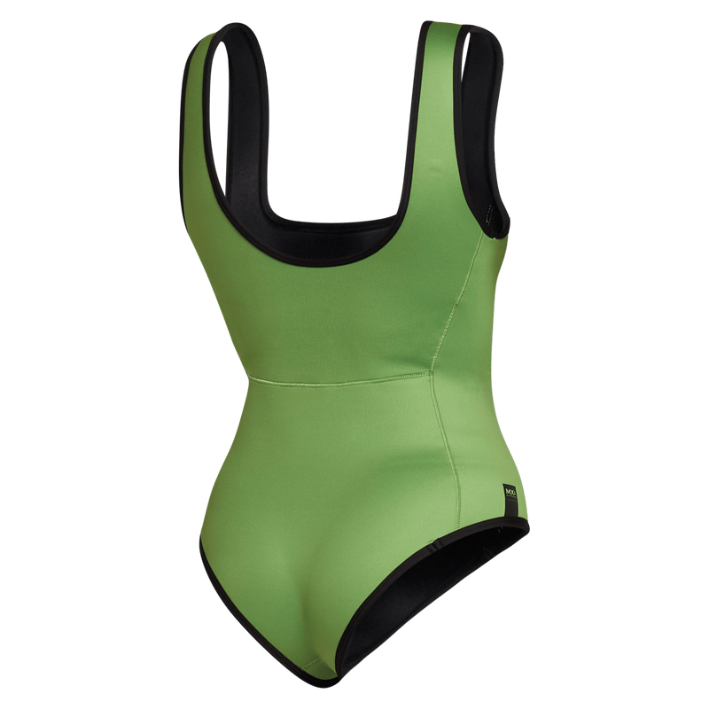 Load image into Gallery viewer, Lunar Neoprene Swimsuit 2/2mm Women - Soft Green - 2025
