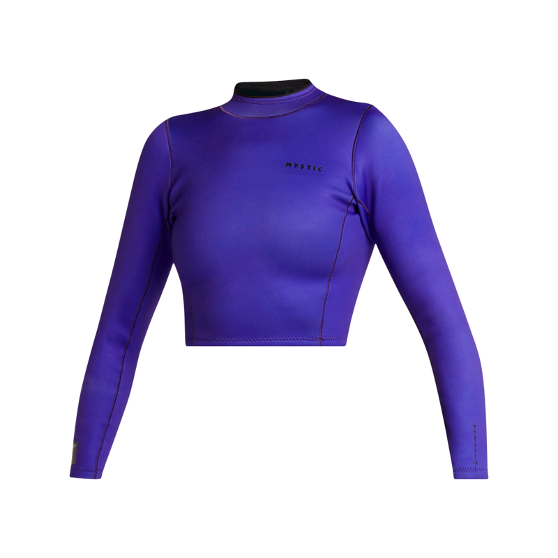 Load image into Gallery viewer, Lunar L/S Crop Top Neoprene 2mm Women - Purple - 2024
