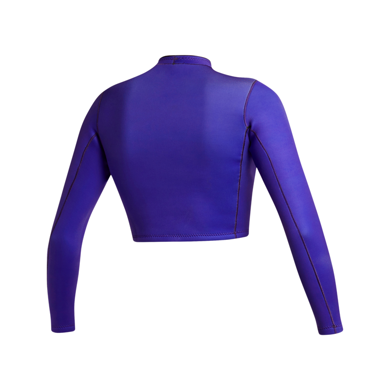 Load image into Gallery viewer, Lunar L/S Crop Top Neoprene 2mm Women - Purple - 2024

