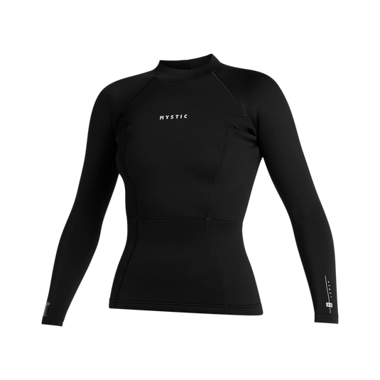 Lunar L/S Top Neoprene 2mm Women - Black - 2025