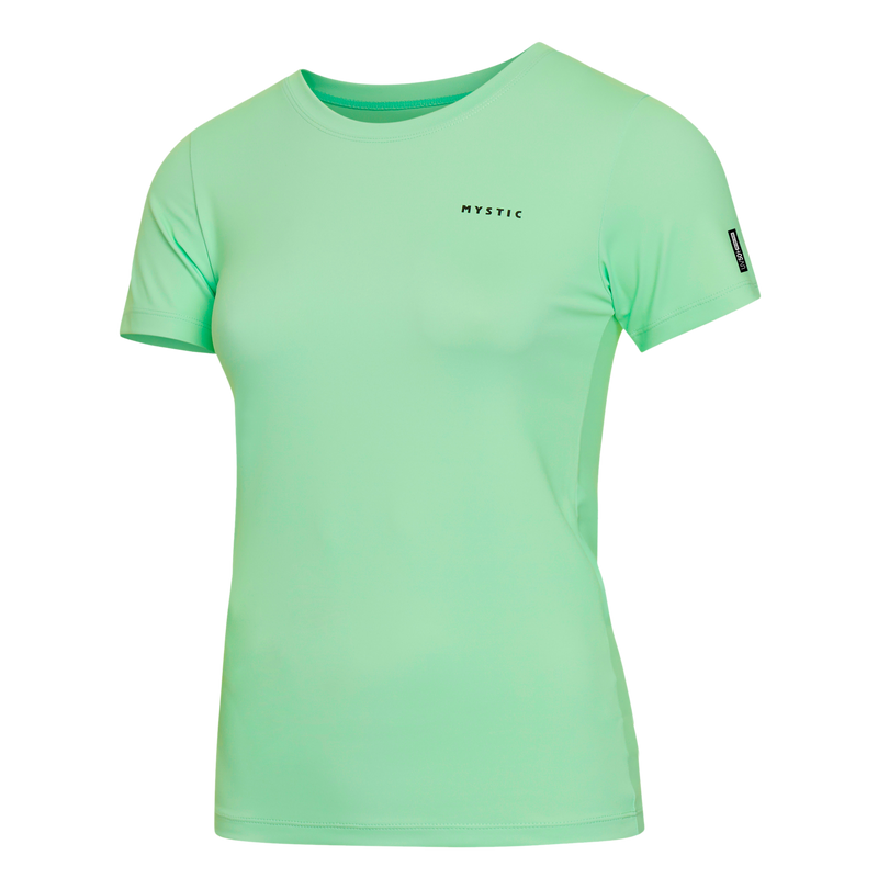Load image into Gallery viewer, Star S/S Rashvest Women - Lime Green - 2024
