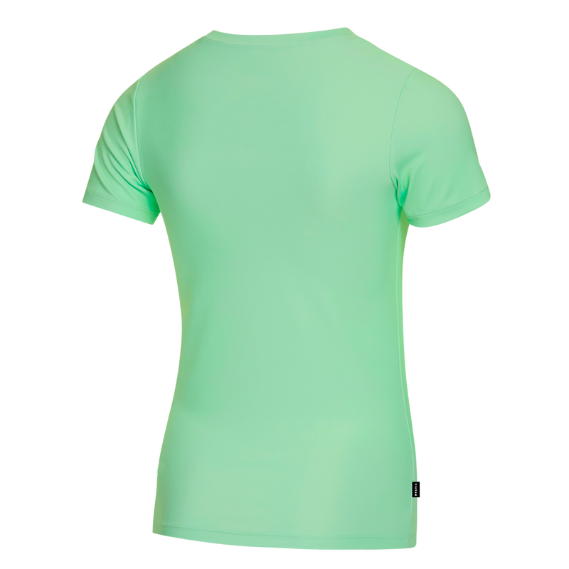 Load image into Gallery viewer, Star S/S Rashvest Women - Lime Green - 2024
