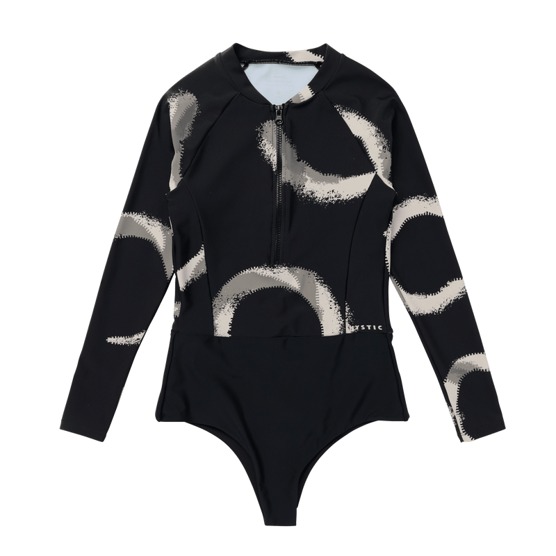 Load image into Gallery viewer, Jayde L/S One Piece Women - Black Allover - 2025
