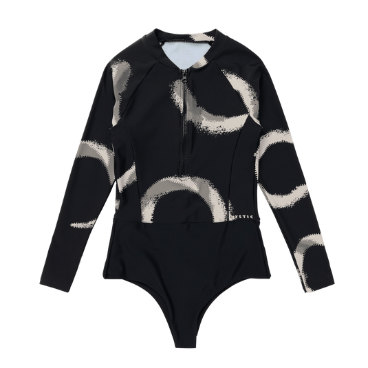 Jayde L/S One Piece Women - Black Allover - 2025