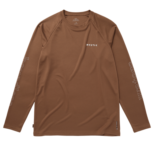 Tactic L/S Loosefit Quickdry - Brown - 2025