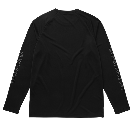 Tactic L/S Loosefit Quickdry - Black - 2025