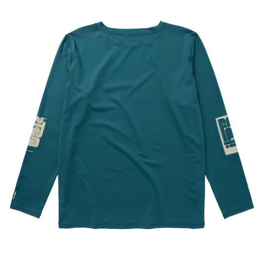 Boarding L/S Rashvest - Teal - 2025