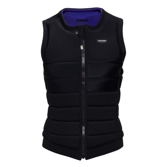 Zodiac Impact Vest Fzip Wake Women - Black / Purple - 2024
