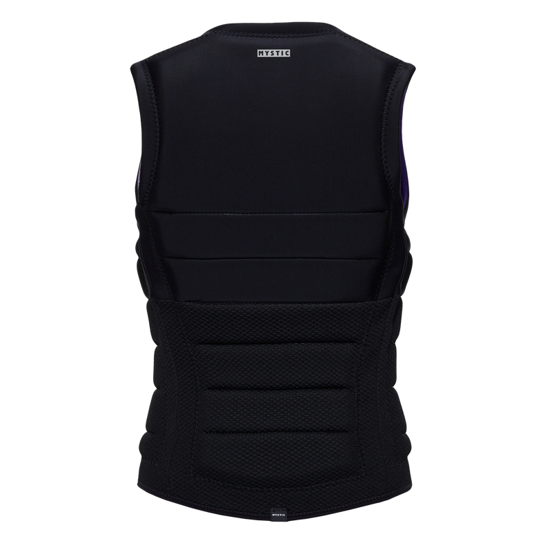 Load image into Gallery viewer, Zodiac Impact Vest Fzip Wake Women - Black / Purple - 2024

