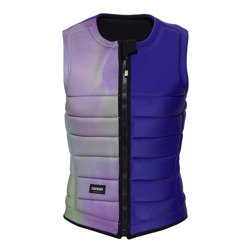 Load image into Gallery viewer, Zodiac Impact Vest Fzip Wake Women - Black / Purple - 2024
