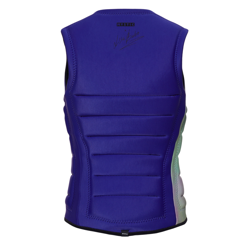 Load image into Gallery viewer, Zodiac Impact Vest Fzip Wake Women - Black / Purple - 2024
