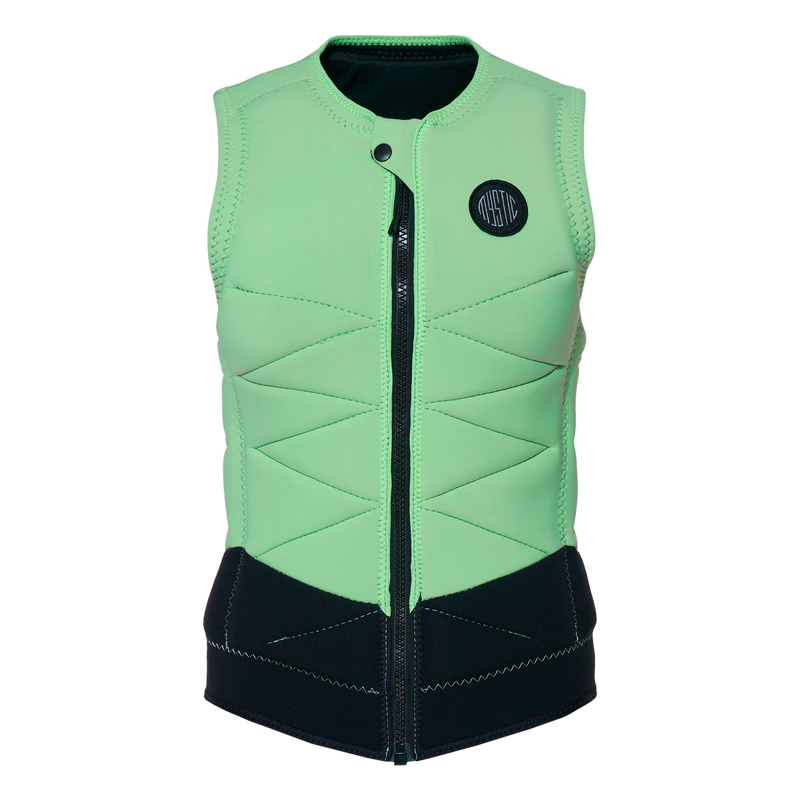 Load image into Gallery viewer, Juice Impact Vest Fzip Wake Women - Lime Green - 2024

