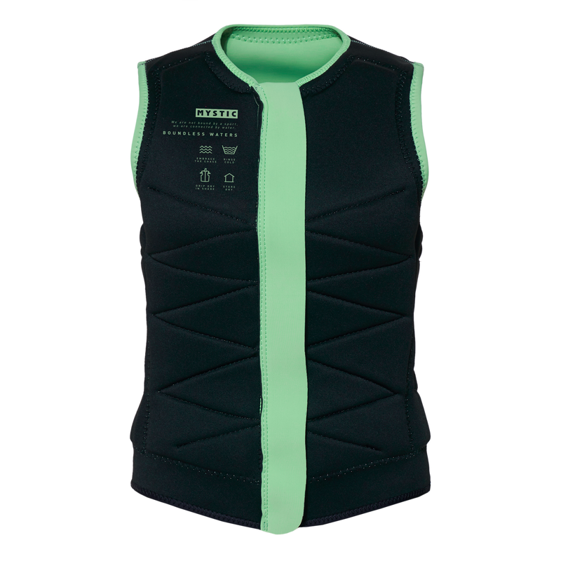 Load image into Gallery viewer, Juice Impact Vest Fzip Wake Women - Lime Green - 2024
