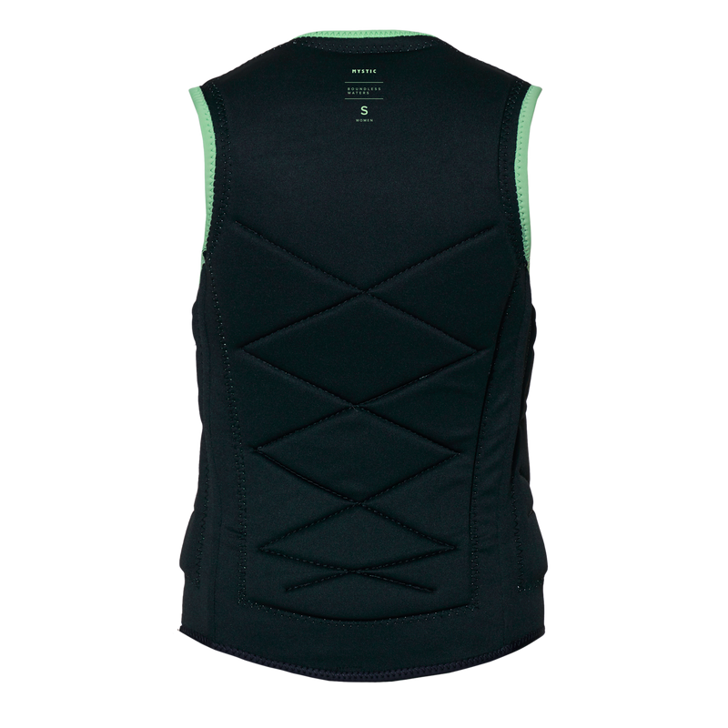 Load image into Gallery viewer, Juice Impact Vest Fzip Wake Women - Lime Green - 2024
