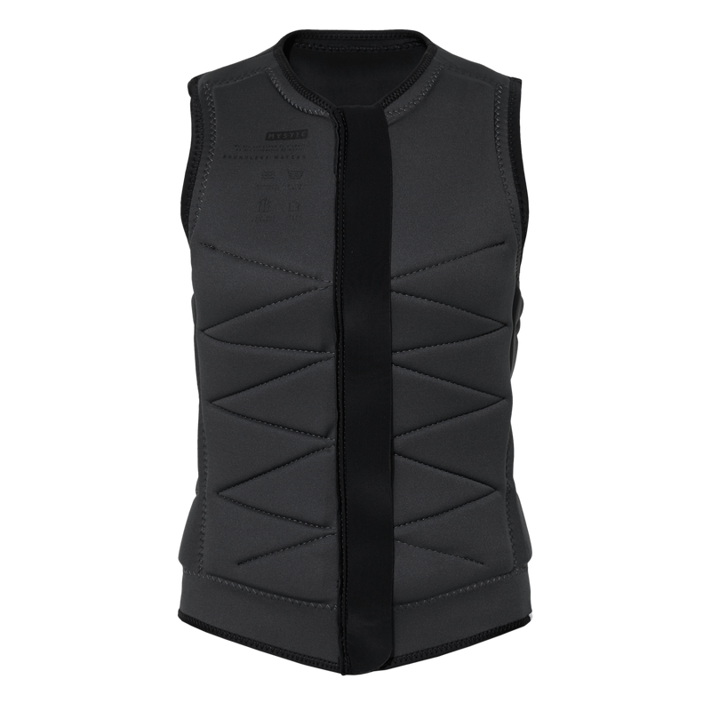 Load image into Gallery viewer, Juice Impact Vest Fzip Wake Women - Black - 2025
