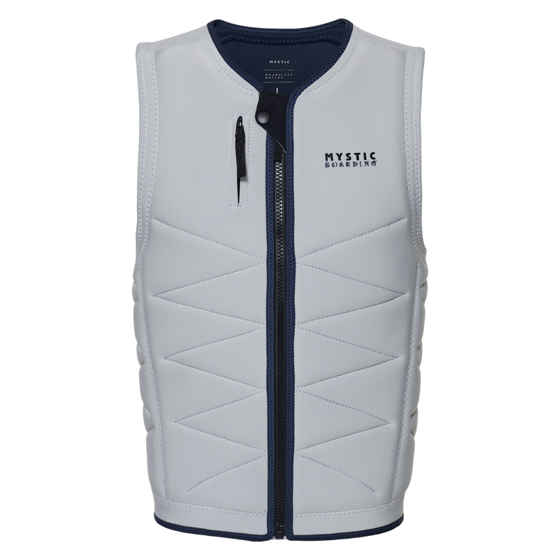 Load image into Gallery viewer, Outlaw Impact Vest Fzip Wake - White Allover - 2025
