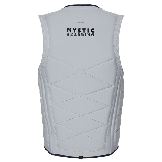 Outlaw Impact Vest Fzip Wake - White Allover - 2025
