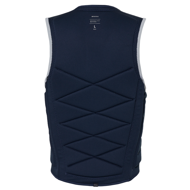 Load image into Gallery viewer, Outlaw Impact Vest Fzip Wake - White Allover - 2025
