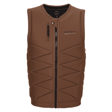 Outlaw Impact Vest Fzip Wake - Brown - 2025