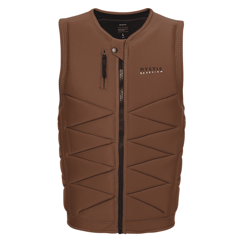 Load image into Gallery viewer, Outlaw Impact Vest Fzip Wake - Brown - 2025
