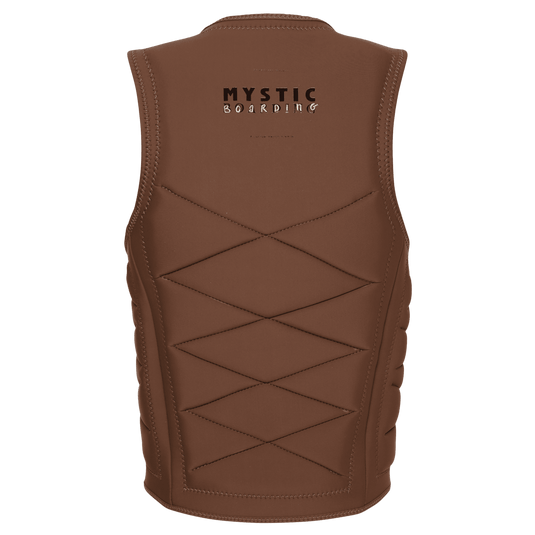 Outlaw Impact Vest Fzip Wake - Brown - 2025