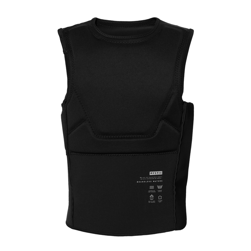 Load image into Gallery viewer, Solace Impact Vest Fzip  - Black - 2025
