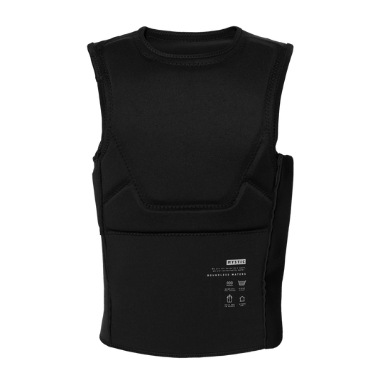 Solace Impact Vest Fzip  - Black - 2024