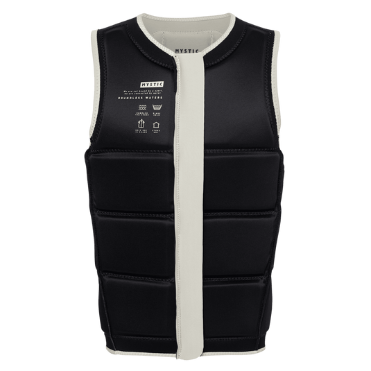 Star Impact Vest Fzip Wake - Dirty White - 2025