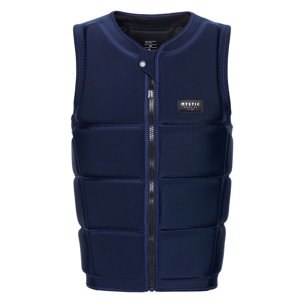Mystic - Star Impact Vest Fzip Wake CE - Navy - 2026 – Watersports