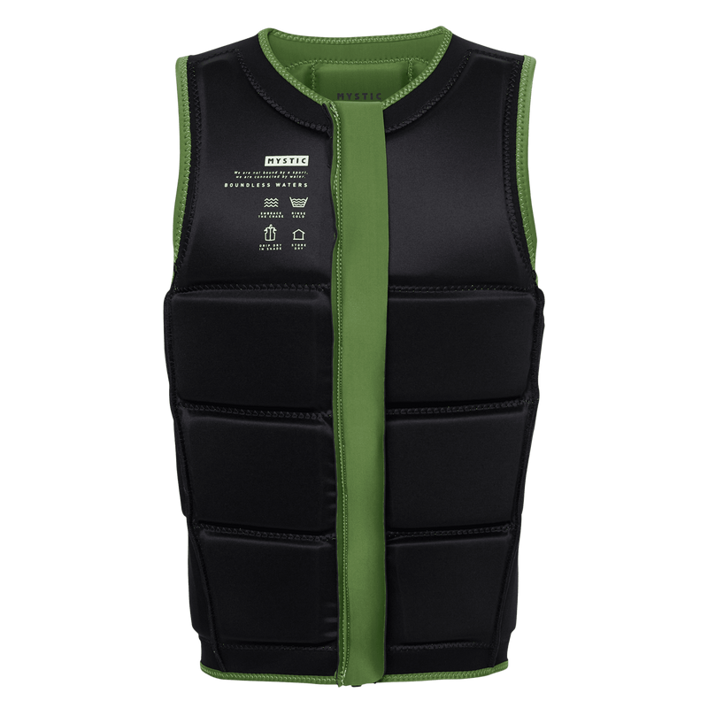 Load image into Gallery viewer, Star Impact Vest Fzip Wake - Soft Green - 2025

